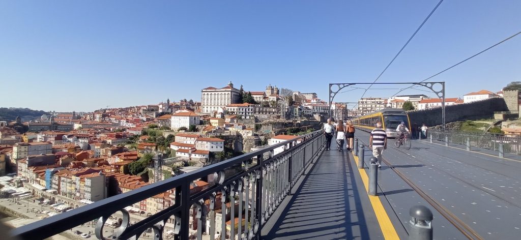 Vistas Puente Luis I Oporto