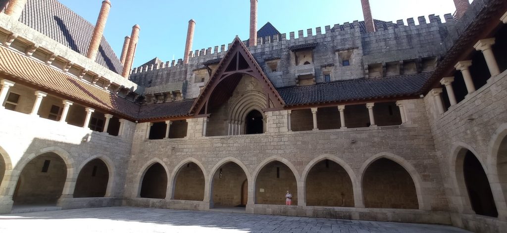 Palacio de los duques de Braganza. Patio interior